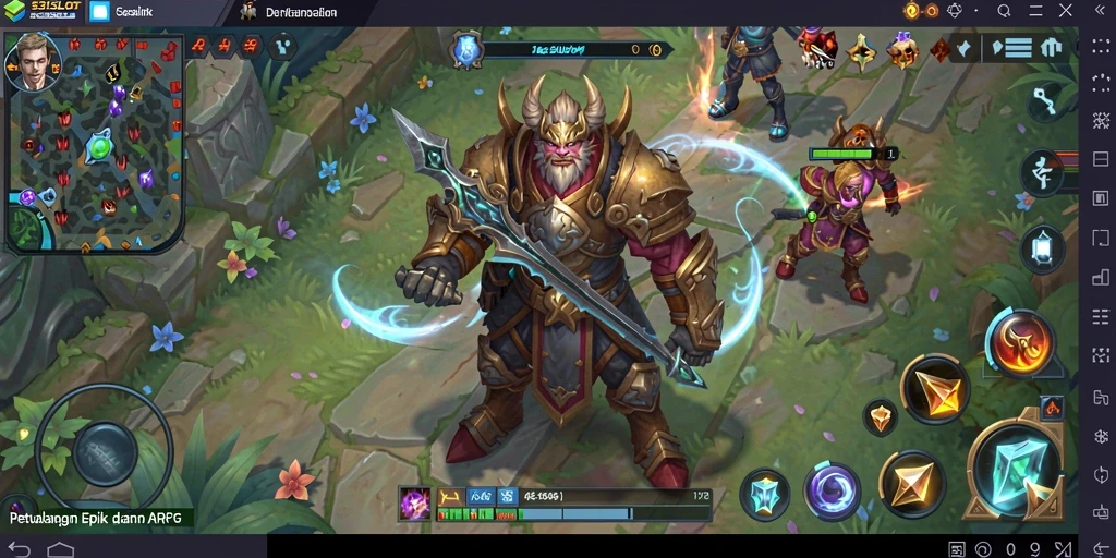 Tampilan gameplay ARPG yang mendebarkan di 531SLOT.