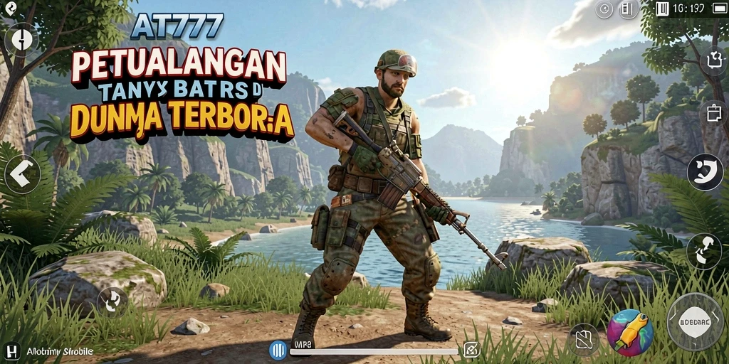 Tampilan gameplay Open World yang memukau dan interaktif.