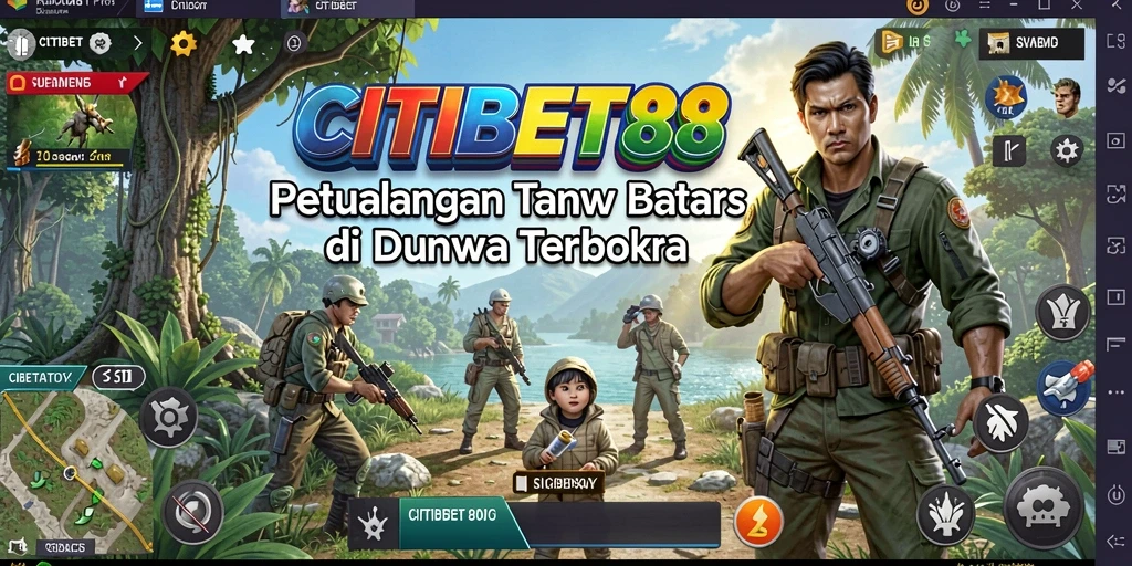 Tampilan gameplay CITIBET88 yang menakjubkan dalam petualangan Open World.