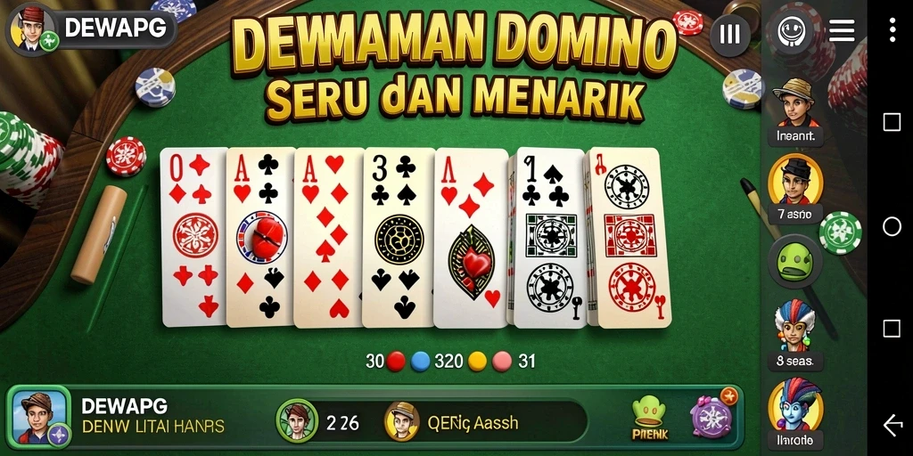 Tampilan gameplay DEWAPG yang mendebarkan dan interaktif.