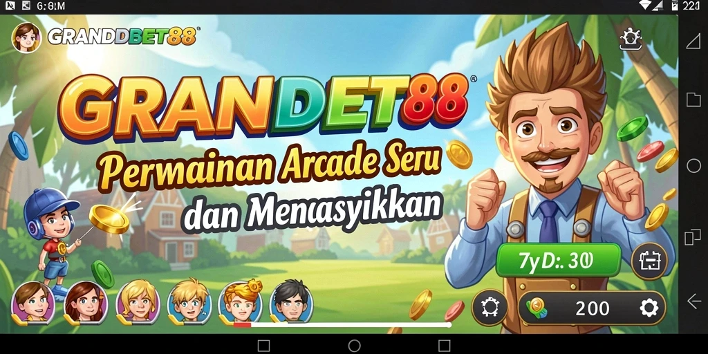 Tampilan gameplay seru dari GRANDBET88 dengan grafis yang memukau.