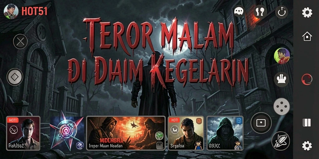 Gameplay HOT51 yang penuh ketegangan dan kengerian.