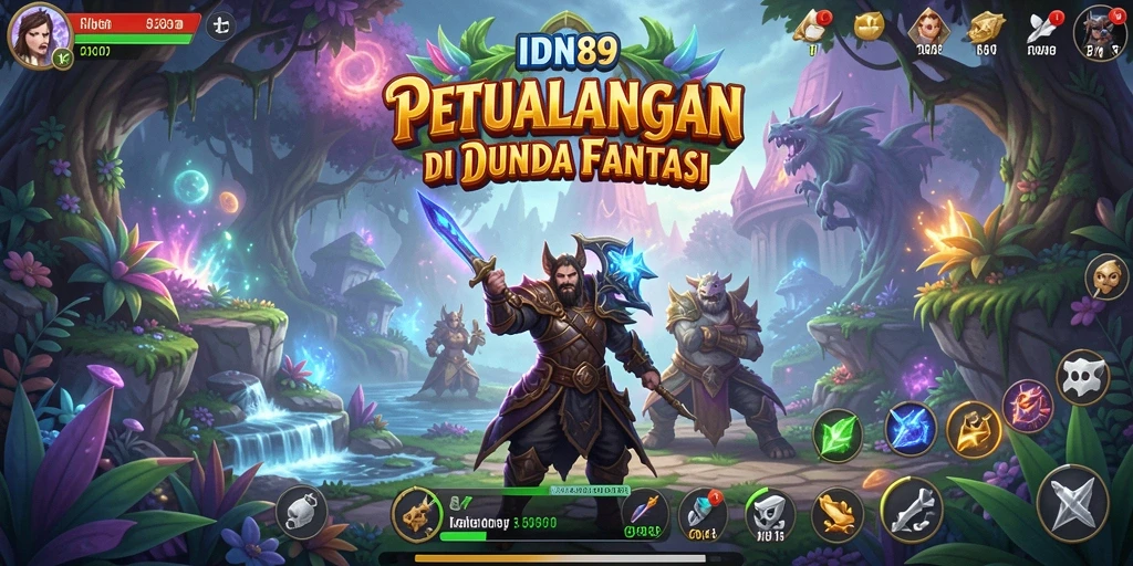Tampilan screenshot <strong>IDN89</strong> menunjukkan aksi pertempuran yang seru.