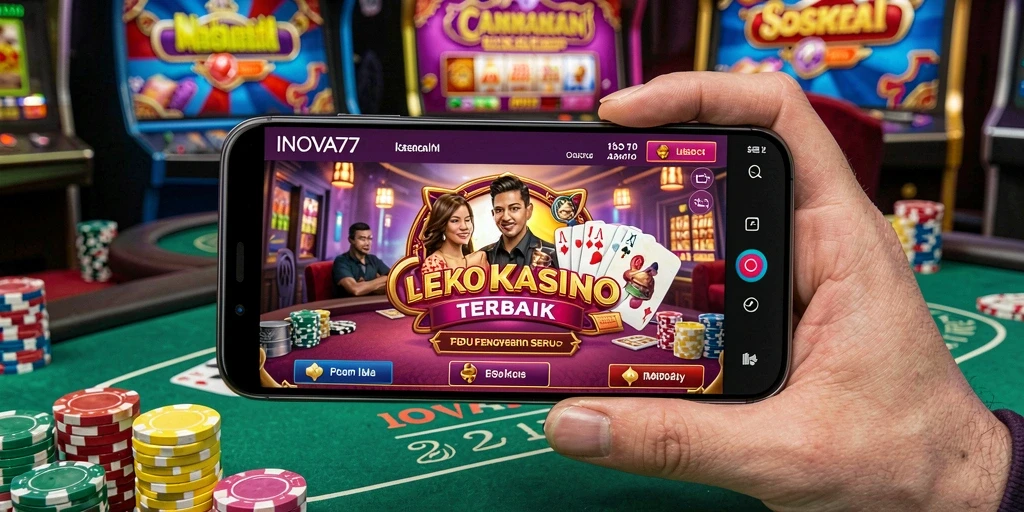 Tampilan gameplay seru dan menarik di INOVA77.