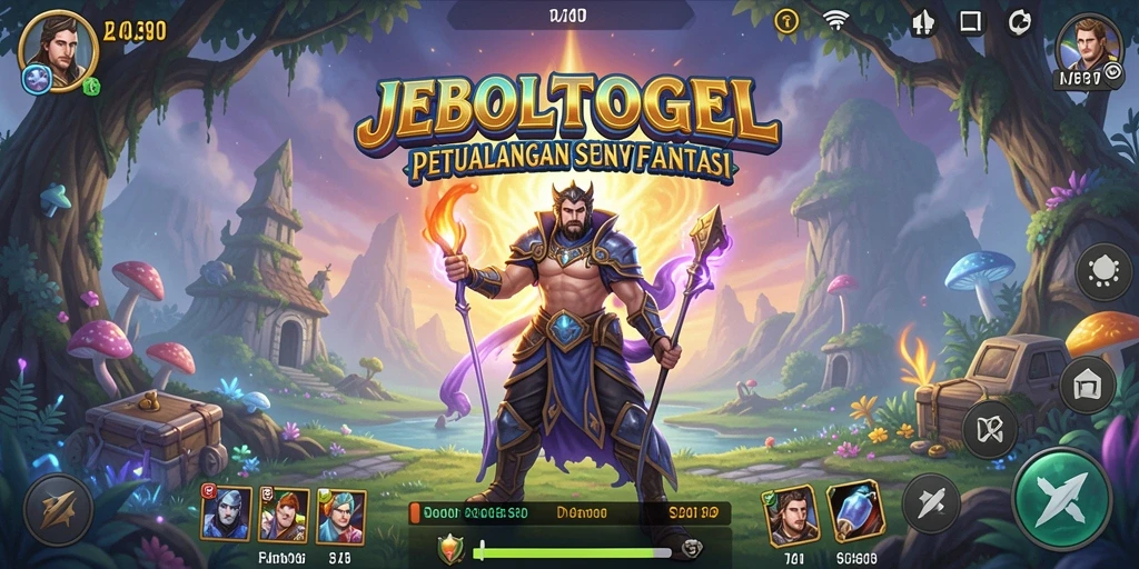 Tampilan gameplay <strong>JEBOLTOGEL</strong> yang penuh aksi dan seru di dunia fantasi.