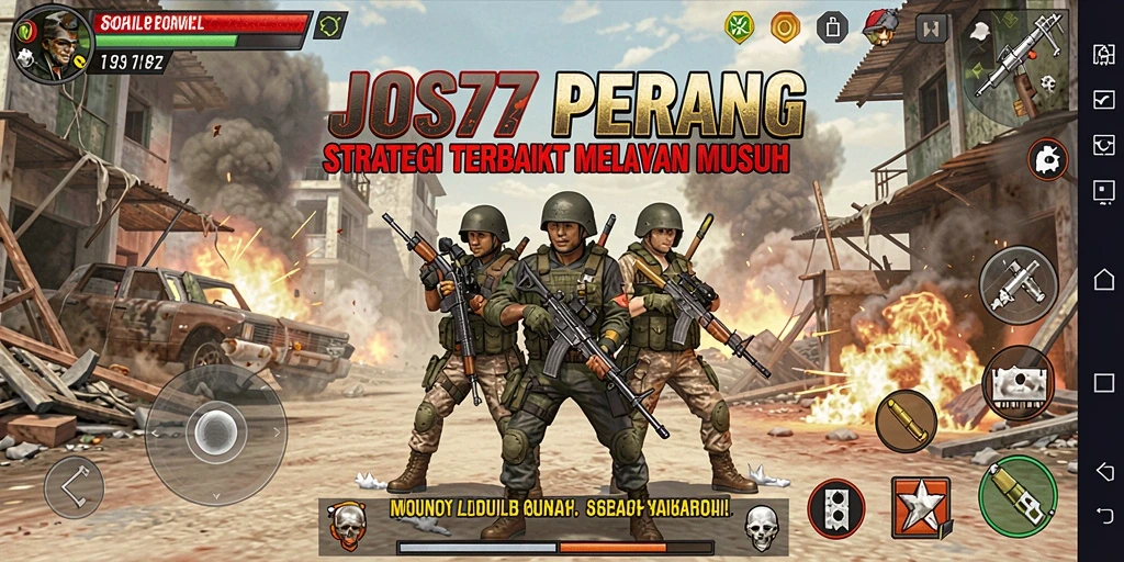 Tampilan gameplay JOS77 yang mendebarkan dan menarik.