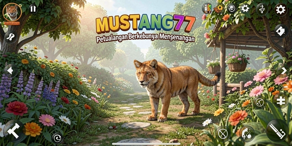 Gambaran menarik dari gameplay MUSTANG77 dengan aktivitas pertanian.