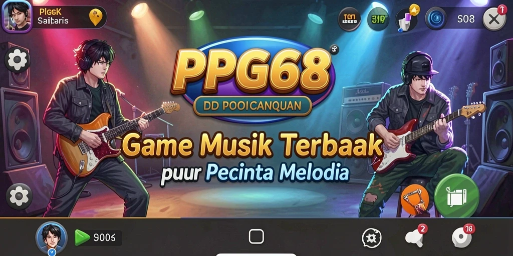 Screenshot PGG68 menampilkan gameplay seru saat pemanggilan melodi.