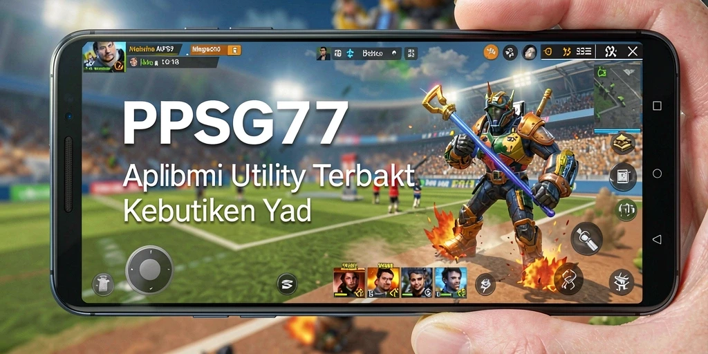 Screenshot PSG77 menampilkan antarmuka aplikasi Utility yang ramah pengguna.