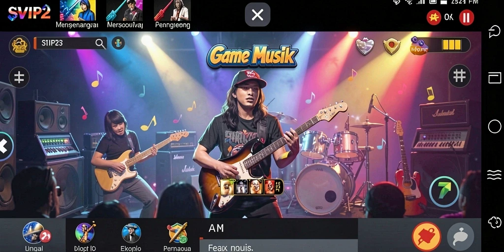 Tampilan gameplay menarik dari SVIP2, seru dan interaktif.