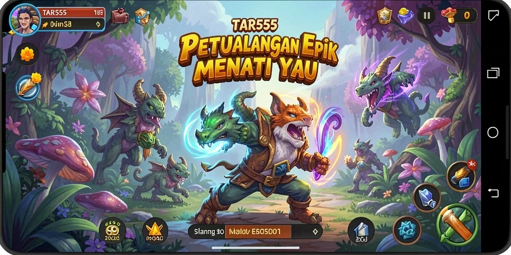TAR555 memperlihatkan gameplay petualangan yang seru dan mendebarkan.