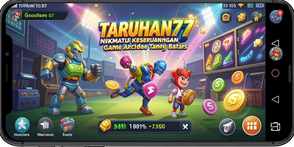 Tampilan gameplay TARUHAN77 yang seru dan penuh aksi.