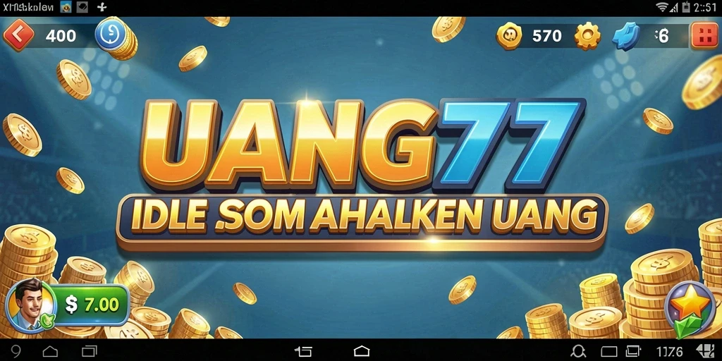 Tampilan gameplay UANG77 yang menarik dan interaktif.